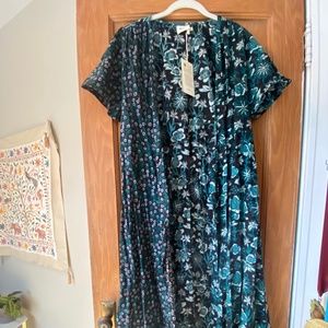 Mata Traders wrap maxi dress Size L in Jade
